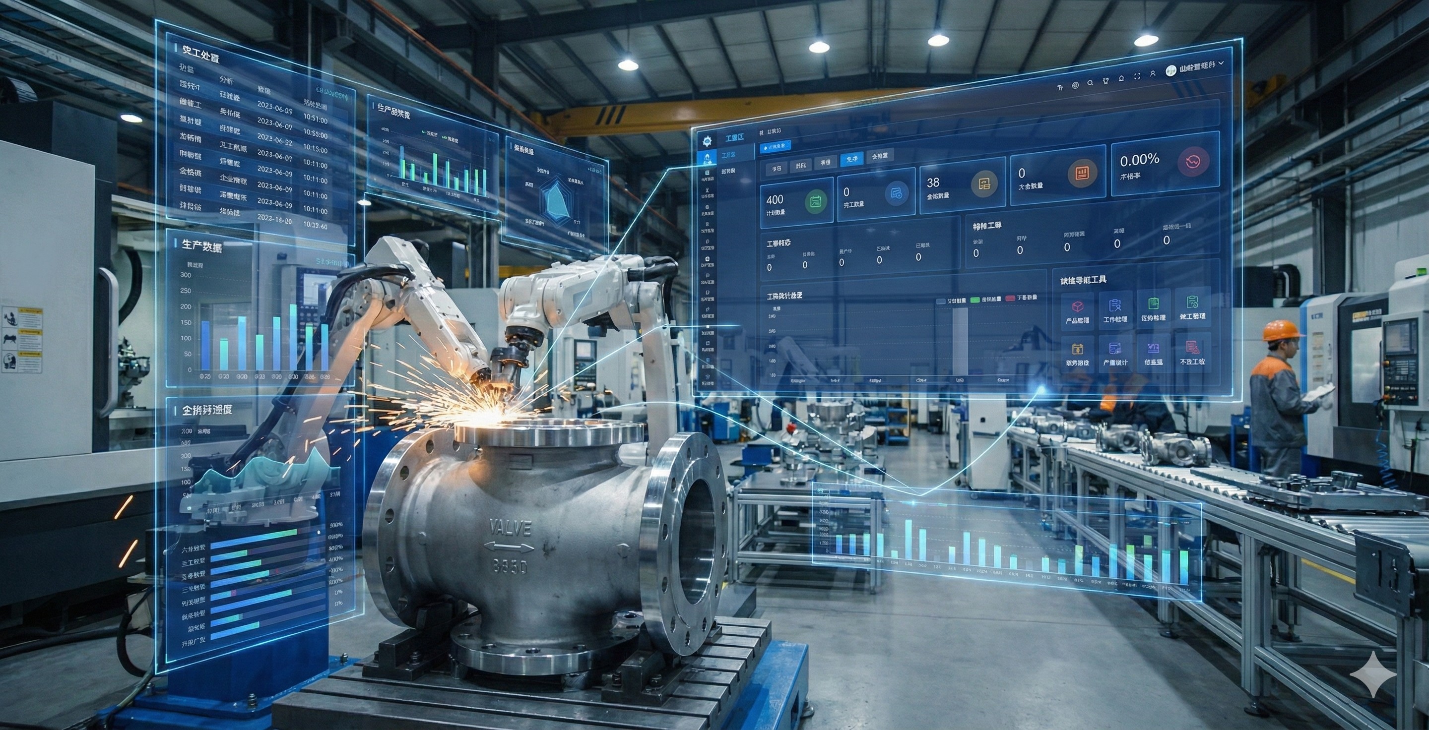 阀门行业定制MES系统 阀门行业定制MES系统